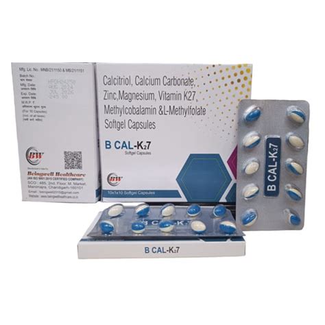 BECAL - K27 SOFTGEL CAPSULES Beingwell Healthcare