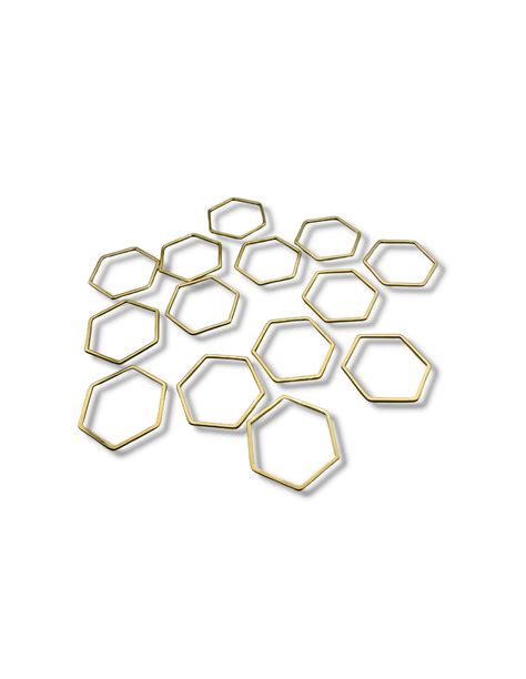 Set 30 Geometric Frames Hexagon Shape| Reschimica