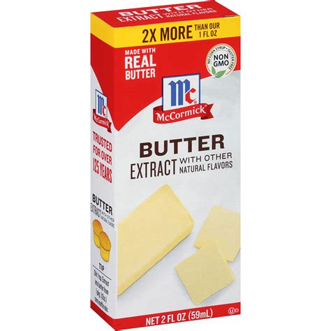 Amazon.com: McCormick Butter Extract with Other Natural Flavors, 2 fl ...