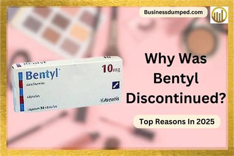 Why Was Bentyl Discontinued? Top Reasons In 2025 - Business Dumped
