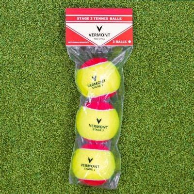 Vermont Foam Tennis Balls | Mini Red Balls | Net World Sports