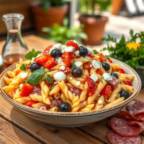 Absolute Guide: Mediterranean Pasta Salad Calories & Facts ...