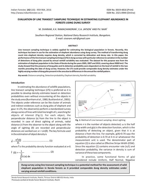 Image result for Ecological Sampling Using a Line Transect