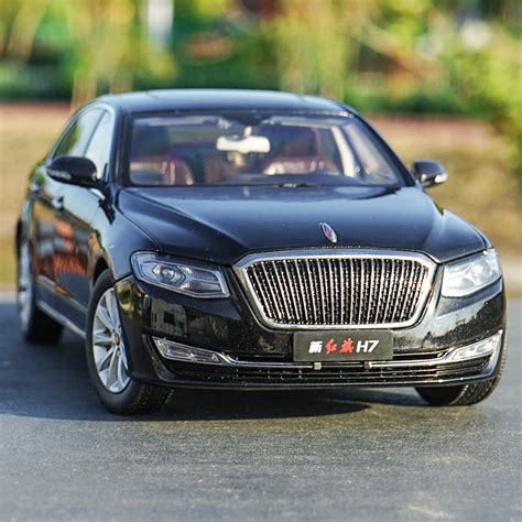Original factory authentic 1:18 HONGQI H7 2017 version diecast alloy c ...