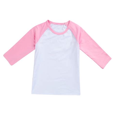 Kids Long Sleeve Shirts For Girls Crewneck Sweatshirts 2 Pack Kids ...