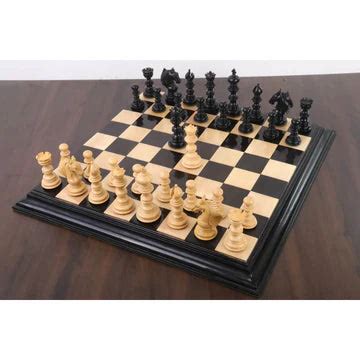 4.5" Gallant Knight Luxury Staunton Chess Set- Chess Pieces Only - Tri ...