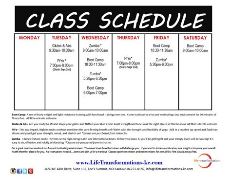 La Fitness Federal Way Class Schedule – BZLU