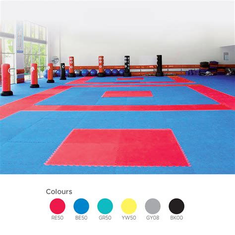 Taekwondo Flooring Mat SP2100(25mm)5S / SP2100(25mm)CRS - Supreme EVA ...