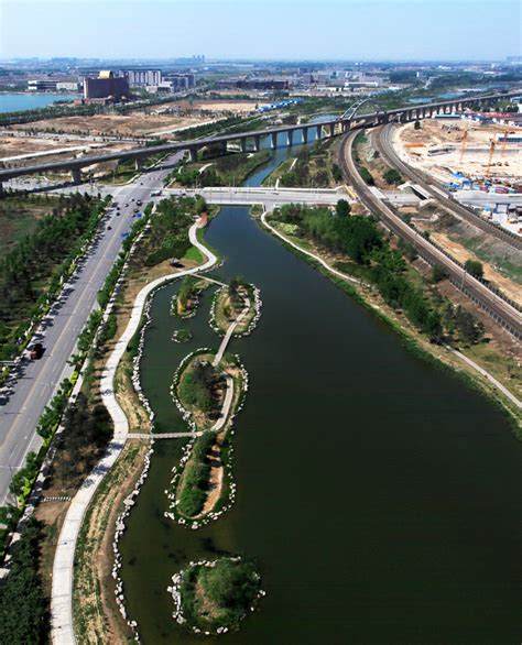 唐山丰南西城区围绕津唐运河景观规划设计|清华同衡