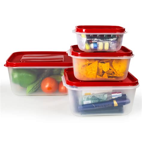 PP Container Rectangular Plastic Food Storage Container with Air Tight ...