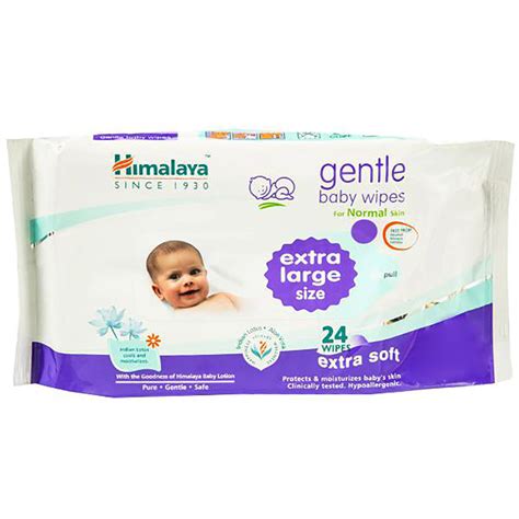 Himalaya Gentle Baby Wipes XL, 24 Count Price, Uses, Side Effects ...