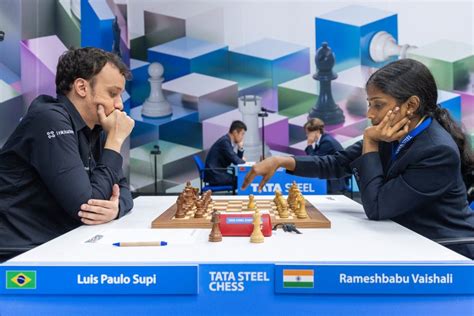 Tata Steel 2023 R7: Abdusattorov increases his lead, Praggnanandhaa in ...
