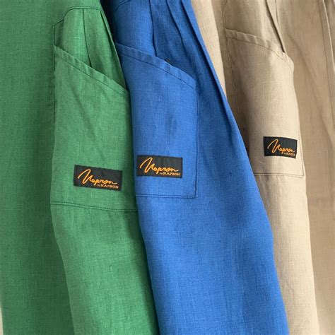 LINEN EURO HOUSE APRON ／NAPRON | atari