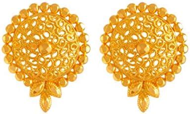 P.C. Chandra Jewellers 22k (916) Yellow Gold Studs Earring for Women ...