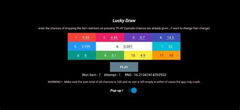 Sketchub • Lucky Draw System