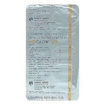 Depiglow 250 - Strip of 10 Tablets : Amazon.in: Fashion