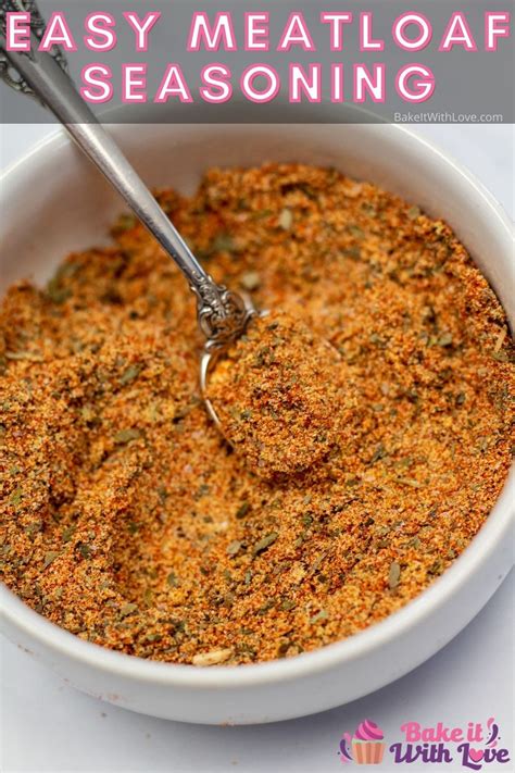 Meatloaf seasoning recipe – Artofit
