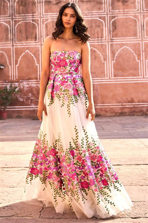 Dash and Dot - 3D FLORAL GOWN | Online Store – dash and dot