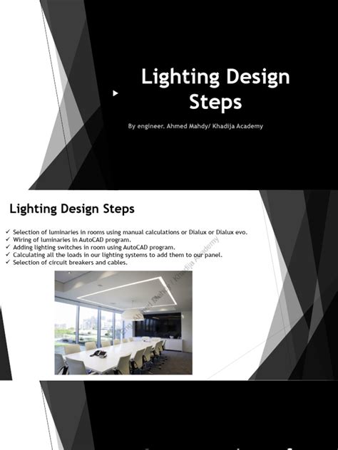 Image result for Lighting Design Concept Statement Example