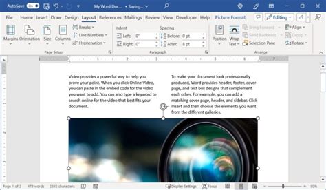 Image result for Word Columns Formatting