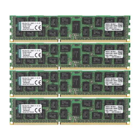 Amazon.in: Buy Kingston Technology ValueRAM 64 GB Kit of 4 (4x16 GB ...