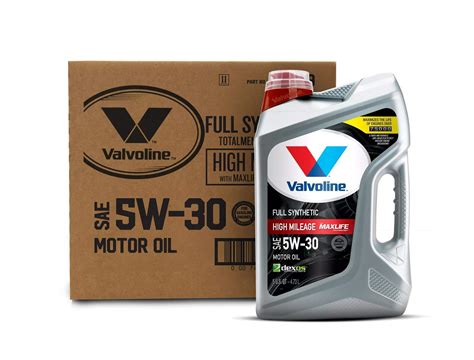 Buy Valvoline Full Synthetic High Mileage with MaxLife Technology SAE ...