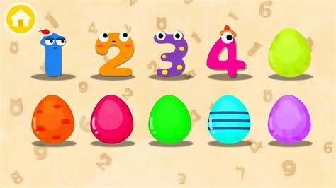 《宝宝巴士》数字宝宝5从彩蛋里出生了，其它数字小朋友们热烈欢迎_腾讯视频