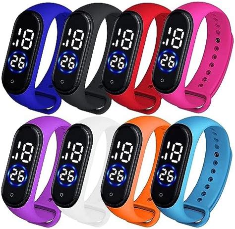 Buy Pappi Birthday Return Gift LED Digital Kid's Wrist Watch - Pack of ...