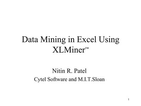 Image result for Data Mining Using Excel