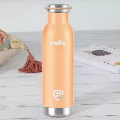 Cello Duro Sip Double Walled 900ml, Orange | Duro Tuff Steel Series ...