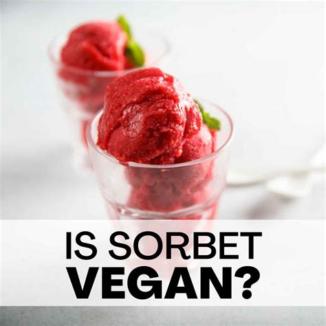 Is Sorbet Vegan? – Get Set Vegan