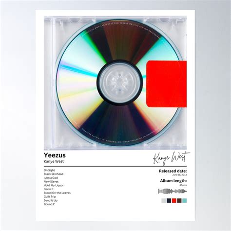 "Kanye: Yeezus " Poster for Sale by darkskinbender in 2025 | Yeezus ...