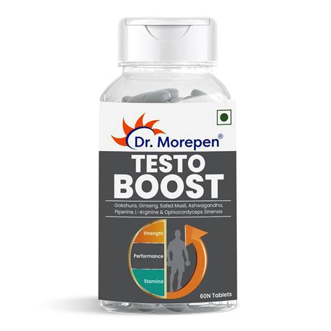 DR. MOREPEN Testo Boost For Men Enriched With Gokshura, Shilajit, Safed ...