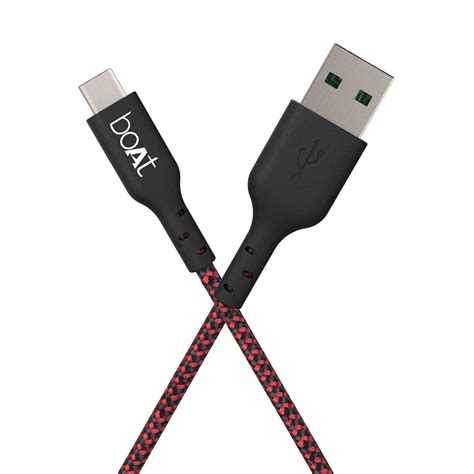 boAt A 350 Type C Cable for Personal Computer, 1.5m (Black) : Amazon.in ...