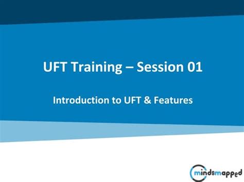UFT Tutorial 的图像结果
