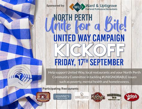 North Perth Unite for a Bite Campaign | The Ranch 100.1 FM