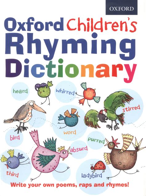 Oxford Children's Rhyming Dictionary by Oxford Dictionaries ...