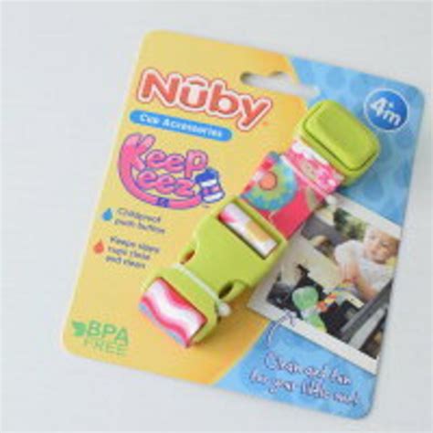 ボトルの落下を防ぐ優れもの！ 【Nuby】 Keepeez ベビー ベビー用品 カップアクセサリー ストラップ カップ 落下防止 BPAフリー ...