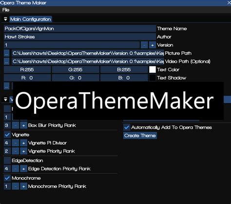 Image result for Opera Customization