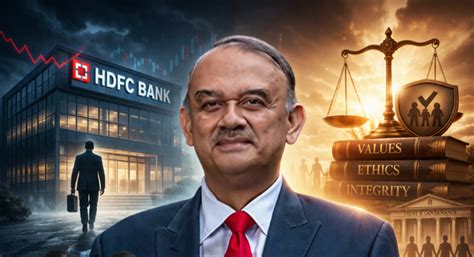 'Quit as HDFC Bank part-time chairman over values, ethics': Atanu ...