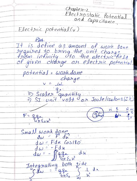 Image result for PW Class 12 Electrostatic Potential and Capacitance
