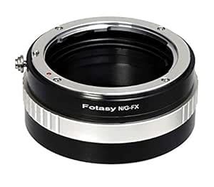 Fotasy Lens Mount Adapter - Nikon G-type DX AFS Lens to Fujifilm X ...