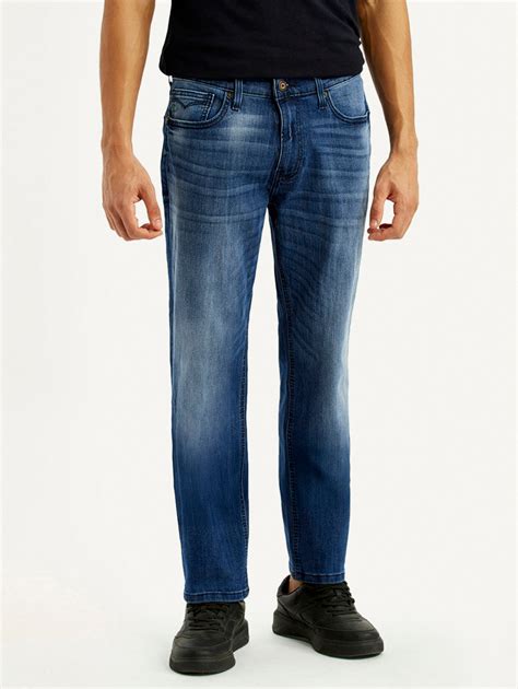 Men's 541 Blue Regular Tapered Fit Mid Rise Jeans – Levis India Store