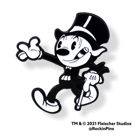 Fleischer Studios - Classic Bimbo the Dog Enamel Pin - Etsy