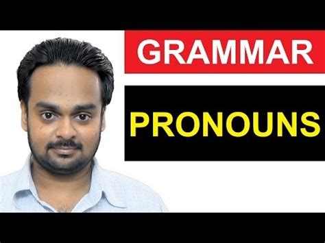 Pronoun - Definition, Types, Use & Examples, Worksheet