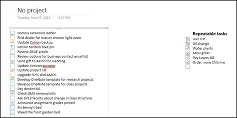 Getting Thing Done OneNote 2013 的图像结果