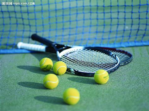网球和网球拍素材图片免费下载-千库网