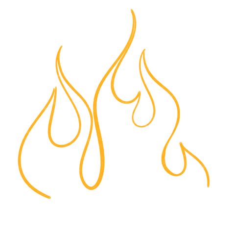 Flame Outline PNGs for Free Download