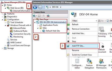 How to configure FTP Server in IIS 7.5 and IIS 8 on Windows Server 2008 ...