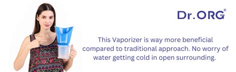 Dr. ORG INDIA HEALTHCARE Dr. ORG INDIA 3 In 1 Steam Vaporizer, Nose ...